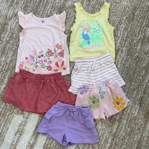 Zara Other - Girls Spring Summer Bundle Lot Colorful Kids' Outfit mix match